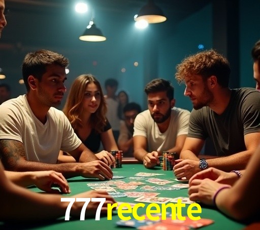 Interface moderna da plataforma 777recente